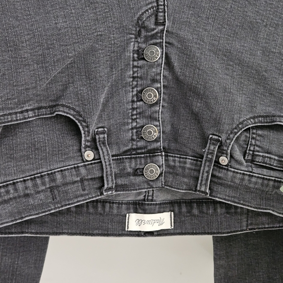 MADEWELL Black Skinny Jeans Size 29 - Picture 4 of 4